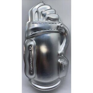 Wilton Golf Clubs in Golf Bag Cake Pan Birthday Party Sports 2105-1836